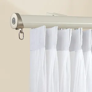 Supplier Wholesale Artistic Strong Load-bearing Capacity And Durability Curtain Rod And Pole Curtain Track