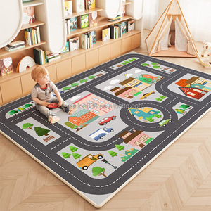<span class=keywords><strong>Tapis</strong></span> <span class=keywords><strong>de</strong></span> <span class=keywords><strong>jeu</strong></span> <span class=keywords><strong>de</strong></span> circulation routière pour enfants personnalisé en usine, <span class=keywords><strong>tapis</strong></span> <span class=keywords><strong>de</strong></span> <span class=keywords><strong>carte</strong></span> routière <span class=keywords><strong>de</strong></span> la ville, <span class=keywords><strong>tapis</strong></span> <span class=keywords><strong>de</strong></span> voiture, <span class=keywords><strong>tapis</strong></span> <span class=keywords><strong>de</strong></span> salle <span class=keywords><strong>de</strong></span> jeux pour la crèche - Product Image 2