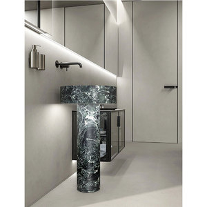 עיצוב מלבני צורה מלבנית אגן ענבר צבע כחול מותאם אישית צבע הכיור - Product Image 5