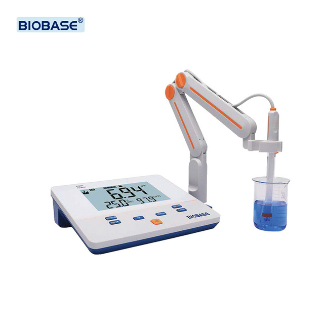 BIOBASE Professional Desktop pH Analyzer with Multi Point Calibration for Vertical Farm Monitoring