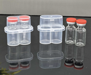 3ml 5ml 10ml Borosilicate Glass Vials with Rubber <b>Stopper</b> and Hot Stamping for Cosmetic Industrial Packaging - Product Image 3