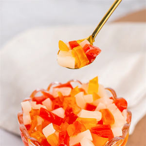 Ingrédients pour Bubble Tea en Gros : Vente Directe Fabricants – Gelée de Coco Arc-en-ciel - Product Image 2