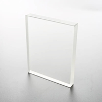 Fenêtres en verre de cristal de saphir optique plano avec revêtement AR poli sur mesure pour montre / Feuille de verre de saphir protectrice OEM