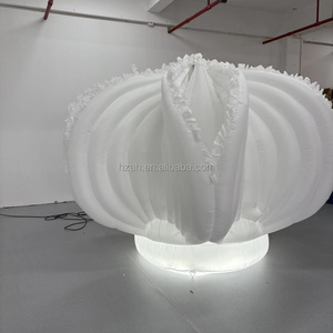 ดอกบัวเป่าลมขนาดใหญ่สำหรับตกแต่งงานอีเว้นท์ - Product Image 4