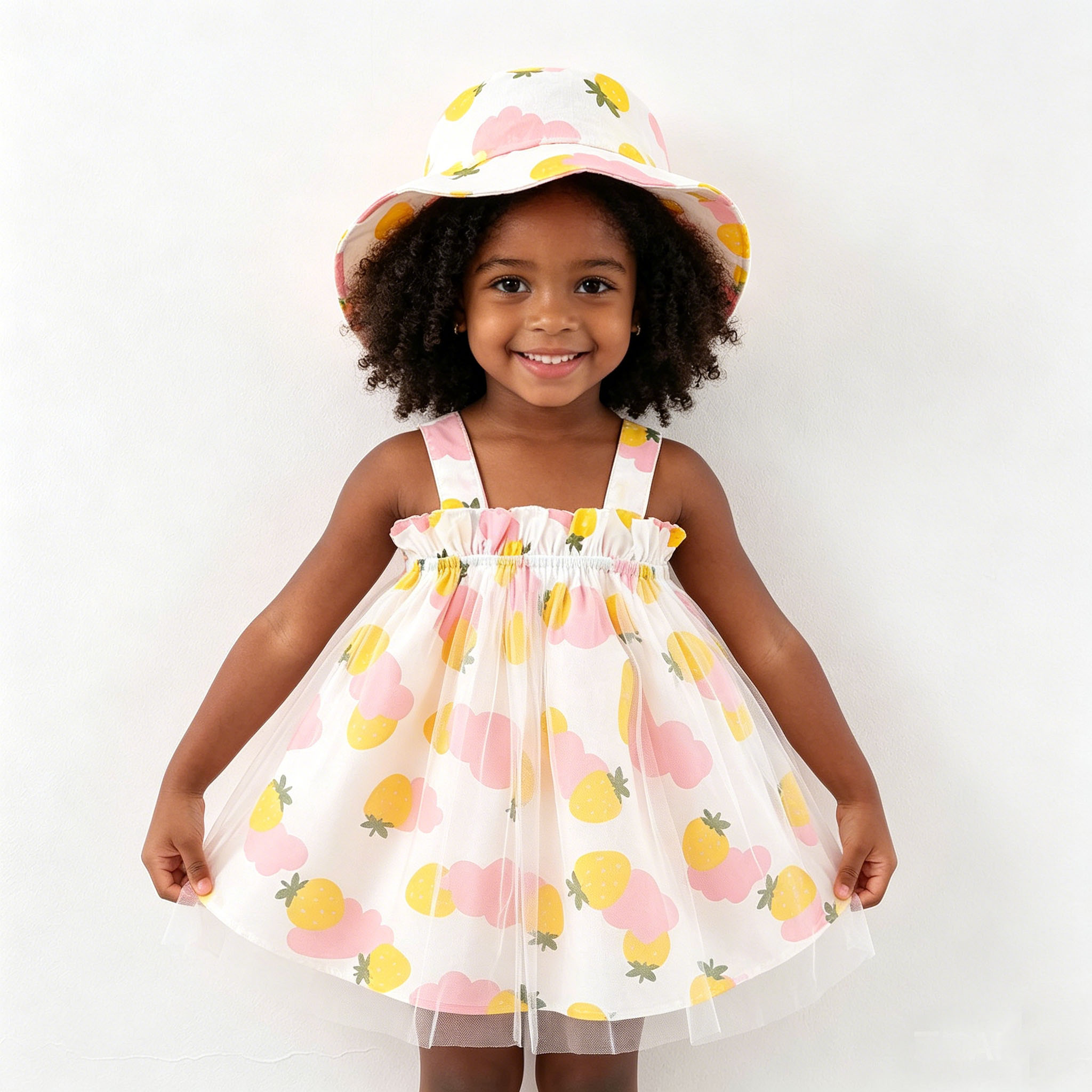 strapless open back dress Pink Petals Tulle Dress Teuta Matoshi
