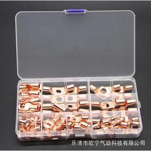 Conectores de Anillo de Cobre Serie SC Dorados, Tipo Crimp de 4-35mm², Estilo Europeo, 100 Piezas, Cobre Puro - Product Image 3