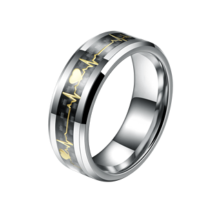 Erkekler için horoz yüzük tungsten horoz yüzük takı çift gümüş kaplama seks takı erkekler için - Product Image 1