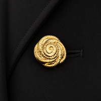 Bouton à tige personnalisé SANKO avec logo pour robe de soirée, maison de mode, usine de vêtements haut de gamme pour femmes et hommes, vente en gros