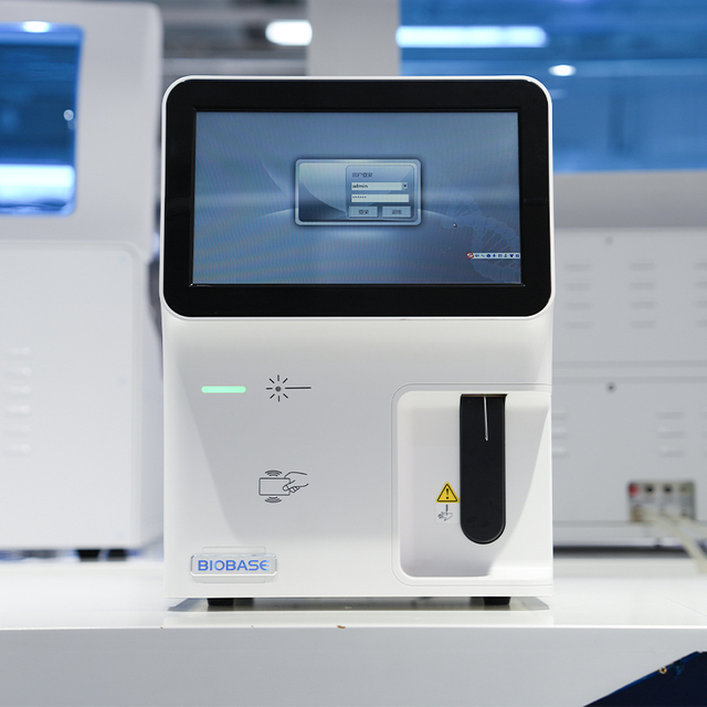 BIOBASE Hospital and Laboratory Full Auto 3/5 Part Human Blood Analyzer CBC Machine Portable Blood Hematology Analyzer