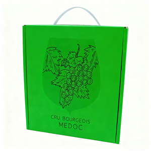 Boîte d'emballage écologique en PLA, petite boîte à rabat avant, boîte d'expédition pour boissons, collations, abonnements mensuels - Product Image 4