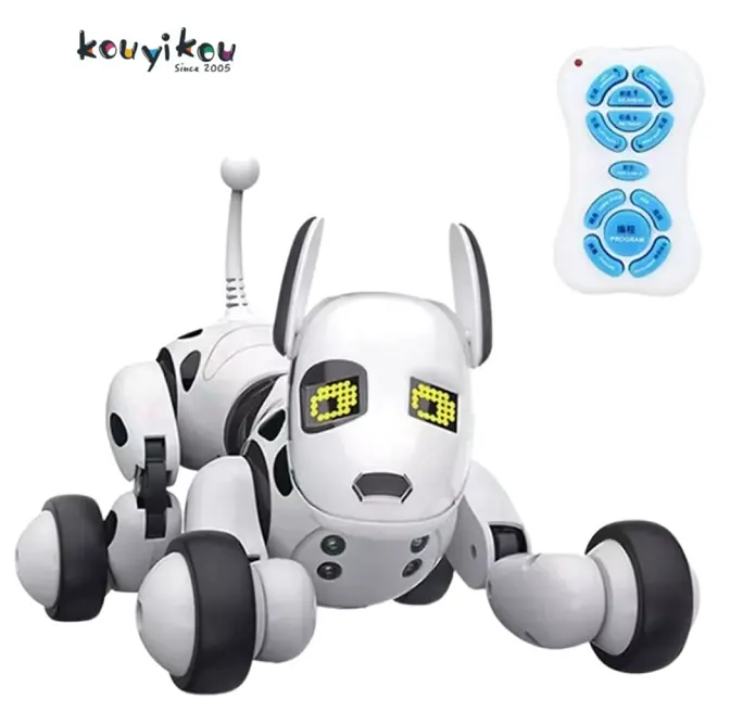 KYK-روبوت معرّف على شكل روبوت ذكي ، للأطفال, لعبة ذكاء صناعي تعليمية ، تعلم الرقص والمشي ، بسعر الجملة ، روبوت معرّف على شكل روبوت ذكي للأطفال ، لعبة المشي والتخييم