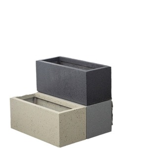Nuevos Materiales de Construcción de Piedra, Macetas Cilíndricas de EHPC, Tamaños Personalizables, Maceteros para Exteriores - Product Image 2