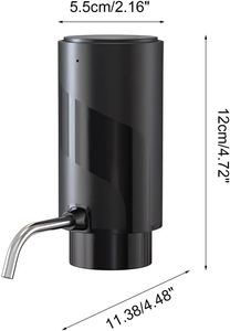 Décanteur de vin électrique automatique multifonctionnel, aérateur, verseur, ABS, acier inoxydable - Product Image 2