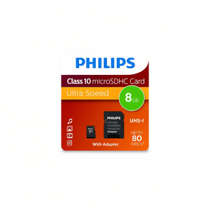 <b>Memory</b> <b>Card</b> 8Gb Class 10 Uhs I With Adapter - Product Image 2