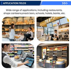 ระบบขายหน้าร้าน POS แบบ All-in-One หน้าจอสัมผัสขนาด 15.6 นิ้ว ระบบแอนดรอยด์ ตัวเครื่องโลหะ ซีพียู Quad-Core RK3566 แรม 2G/4G/8G หน่วยความจำ 32G/64G รับประกัน <span class=keywords><strong>3</strong></span> ปี - Product Image 4