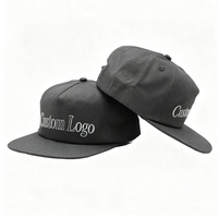 Gorra Snapback de 5 Paneles, Sin Estructura, con Bordado 3D a Rayas, Estilo Hip Hop, para Exteriores, con Visera Plana