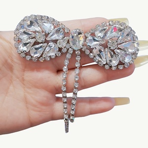 手作りアップリケHotfixアイアンオンパッチ3Dダイヤモンドスタークリスタルラインストーンパッチ衣服用 - Product Image 2