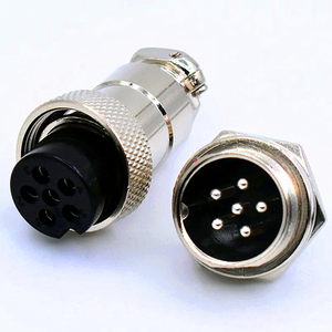 Gx16 Vòng nam nữ Power Adapter Jack M16 kim loại cắm + ổ cắm AC hoặc DC kết nối không thấm nước 2 3 4 5 6 7 8 9 10 pins - Product Image 5