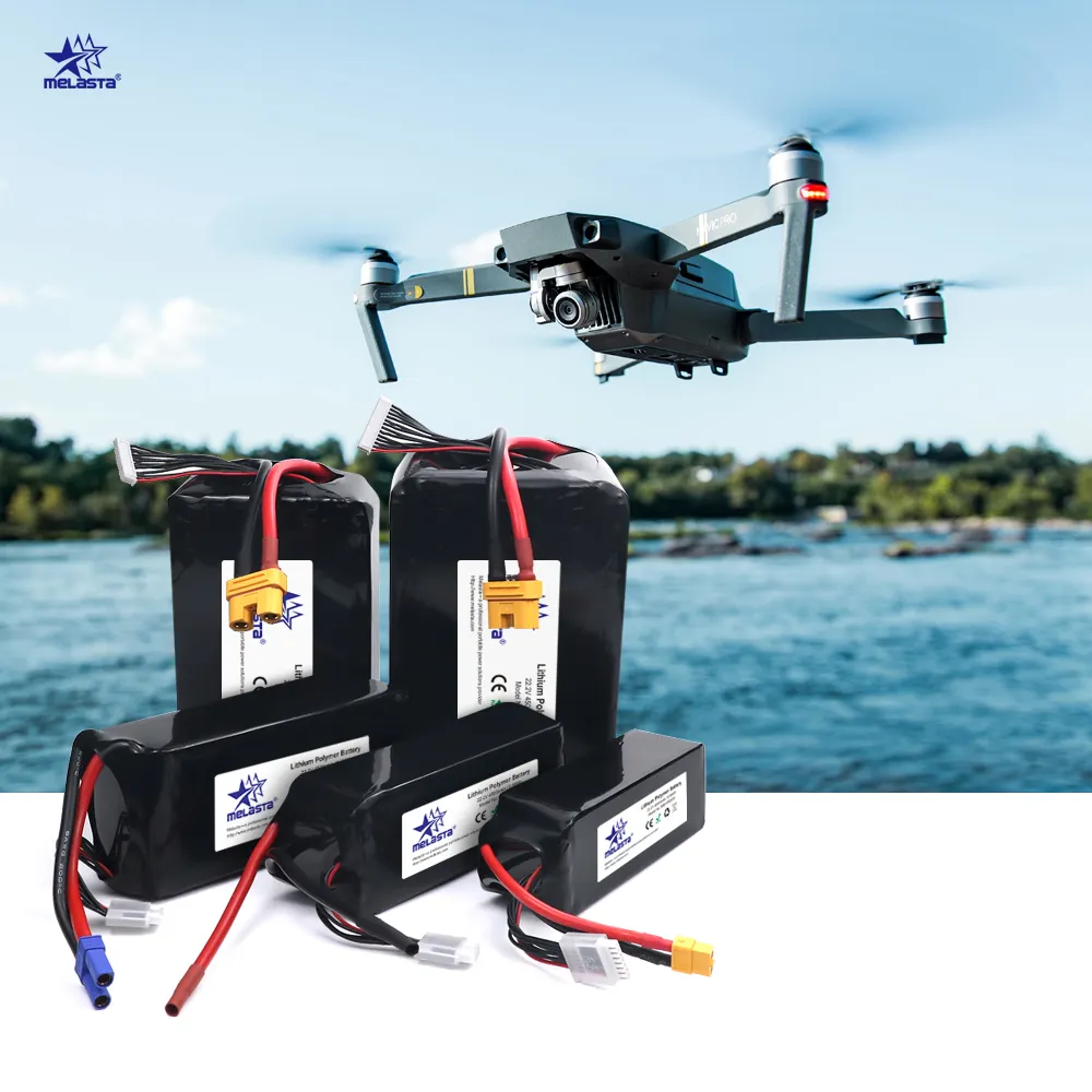 15c 30c 44.4V 10000/16000Mah Drone Rc Batterij Lipo Drone Landbouwsproeier Uav Drones Batterij