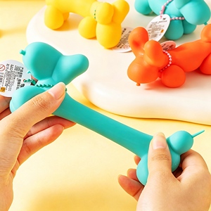 Jouets créatifs de décompression : Chien Teckel en sable à pincer, mignon et amusant, pour soulager le <span class=keywords><strong>stress</strong></span> des enfants, avec fonction musicale. Vente en gros pour fabricants. - Product Image 5