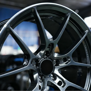 Rines XL de 17 18 19 20 21 22 Pulgadas 5x112 5x114.3 5x120 para Automóviles de Pasajeros, Rines Forjados para A3 A4L A5 A6L A7 <span class=keywords><strong>A8L</strong></span> - Product Image 2