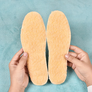 Semelles intérieures en polaire chaudes et épaisses, absorbant la transpiration, pour l'hiver et l'automne, pour hommes et femmes, tailles adultes 35 à 44 - Product Image 2