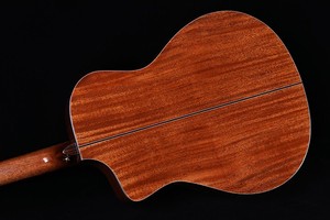 Venta de Fábrica Guitarra Acústica de Madera Maciza Brillante de 41 Pulgadas con Tapa de Abeto, Fondo y Lados de Caoba, Cutaway y Bonita Incrustación de Concha AK-520G - Product Image 3