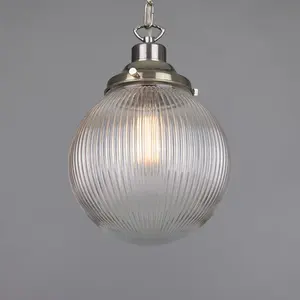 Dimensioni di forma personalizzate di fabbrica apertura trasparente seminato di vetro lampada di ricambio per lampada da terra lampada a sospensione