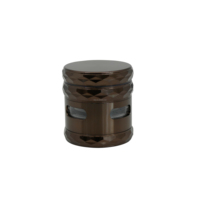 Nouvel arrivage de broyeur d'herbes aromatiques en aluminium de qualité supérieure avec dents pointues broyeur de tabac en métal avec logo personnalisé pour magasin de cigarettes accessoires pour fumeurs