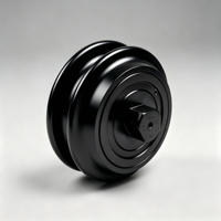 Coupe-disques double robuste sur mesure OEM compatible avec la machine de déplacement de tuyaux Herrenknecht pour le forage de tunnels en roche dure
