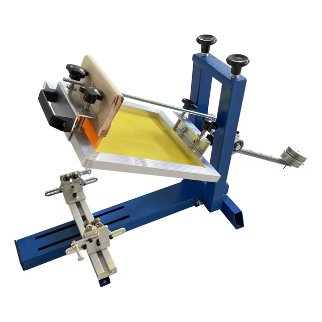 Manual Cylindrical Screen Printer for Bottles Mugs Cup Plastic Paper Cup Wristband Bracelet Printing