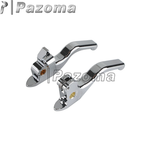 Palancas de Embrague y Freno de 3 Dedos para Motocicleta, Duraderas y con Ajuste OEM, Mecanizadas por CNC, Anodizadas, para <span class=keywords><strong>Harley</strong></span> V-Rod VRSC Night Rod 2006-2017 - Product Image 3