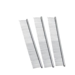 Peigne autonettoyant pour animaux de compagnie, brosse en acier inoxydable, peigne pour chien, peigne d'épilation pour animaux de compagnie - Product Image 2