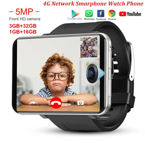 Nhà Máy Cung Cấp Phong Cách Dm100 2.86Inch Màn Hình Lớn <span class=keywords><strong>Android</strong></span> 7.1 Thông Minh Đồng Hồ 3GB + 32GB 5MP Máy Ảnh 4G Wifi GPS Thông Minh Đồng Hồ - Product Image 3