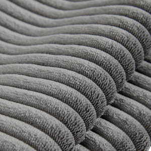 Divano letto con cuccette componibile divano letto 3 posti Grey divano <span class=keywords><strong>da</strong></span> salotto in velluto a coste convertibile in spugna componibile divani Chaise Home - Product Image 4