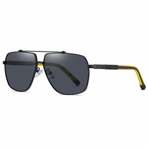 Hochwertige CROESUS Marken-Sonnenbrille mit Metallrahmen, Pilotenform, TAC Polarisierte UV400 Gläser, Modisches Unisex-Modell 6321 für den Großhandel - Product Image 4