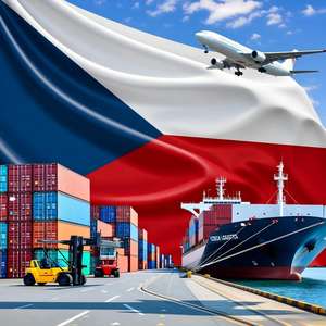 中国からチェコ共和国（プラハ、ブローニ、オストラビ、ビルセン、カルロヴァリ、レオロムク）への迅速で低価格な配送業者、DDP航空・海上物流サービス - Product Image 1