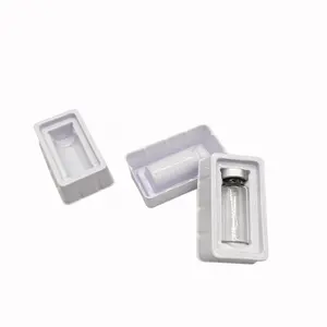 White Medical Blister Insert Kunststoff 10ml Fläschchen schalen