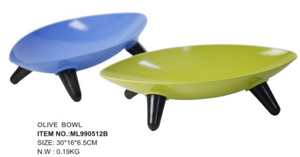 Oval besleme kasesi masa zemin üzerinde 2 bacaklar ile yağmur köpek kase kedi kase köpek küçük evcil hayvanlar için yükseltilmiş anti-dökülme - Product Image 2