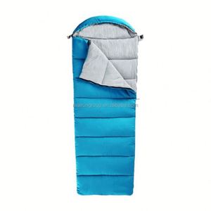 Custom Envelope Style Outdoor Camping Sleeping Bag Quilt Cushion <b>Set</b> <b>Waterproof</b> Warm Unisex All Season Made Polyester Cotton - Product Image 1