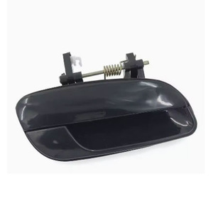 Hyundai Elantra Exterior Door Handle Black Silver Two Tone Electroplated <b>Abs</b> Material Front Door Replacement Part - Product Image 4