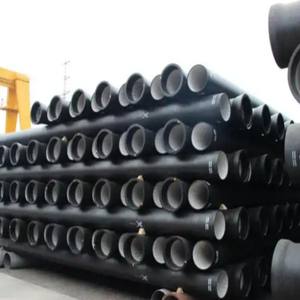 Preço Baixo Estoque Pronto Tubo de Ferro Dúctil Revestido de Betume DN400 DN600 DN1000 C25 C30 C40 K8 <span class=keywords><strong>K9</strong></span> K10 para Transmissão de Água - Product Image 2