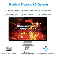 Deluxe 3D Box Rocker Arcade TV Video Griff Spiel Licht konsole Elektronische Spiel box Fabrik Direkt vertrieb
