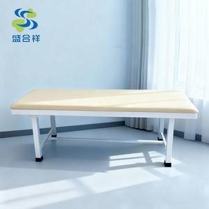 เตียงตรวจโรคแบบคงที่ |   เตียงตรวจโรคผู้ป่วยเหล็กชุบสังกะสี แข็งแรงทนทาน สำหรับการตรวจร่างกาย - Product Image 1