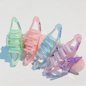 Pinza de Pelo Japonesa con Textura Linda, Diseño Tridimensional de Niña de Dibujos Animados, Accesorios para el Cabello de Niños de Sanrio, 5 cm, Dulce, para Fiestas, Venta al por Mayor - Product Image 4