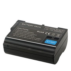 แบตเตอรี่กล้อง EN-EL15 2550mAh สำหรับ Nikon D7000 D800 DSLR ได้รับการรับรองมาตรฐาน CE RoHS ขายส่งจำนวนมาก เกรด Tier 1 เซลล์เต็ม - Product Image 4