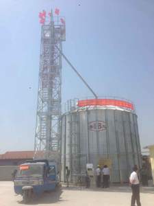 Élévateur à godets / <span class=keywords><strong>Tour</strong></span> de support pour silos à grains en acier avec garantie, fabriqué au Shandong, Chine - Product Image 4