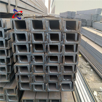 Profilé en acier Q355 en forme de U, profilé en acier en forme de C, acier structurel, acier à faible alliage de carbone haute résistance pour la construction