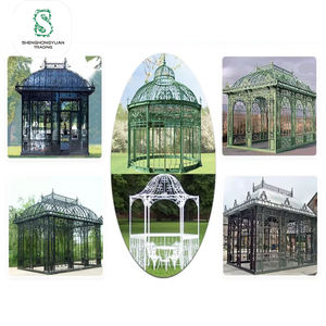 <span class=keywords><strong>Kiosque</strong></span> extérieur en fer forgé pour villa à utiliser pour les vérandas et les maisons en <span class=keywords><strong>verre</strong></span> - Product Image 6