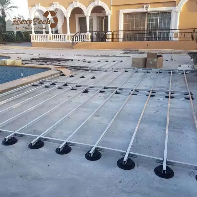 wpc wood plastic cover slats swimming pool deck flooring around pool
